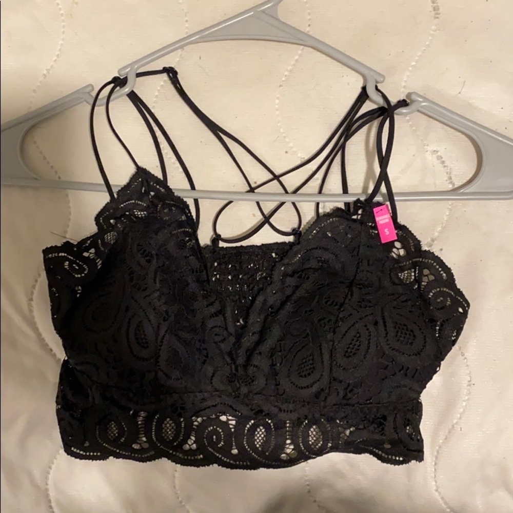 Black Bralette NWT